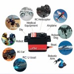 NEW JXPDI-6215MG 15KG High Precision Large Torque Metal Gear Digital Standard Servo RC Drone Car Crawler Boat Helicopter Fixed